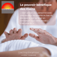Le pouvoir bénéfique des mains